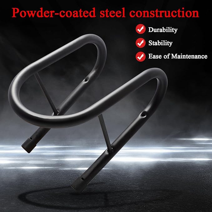 WOWTK 6.5" Removable Dirt Bike Wheel Chock w/Mount Kit,6 1/2 in. wide Motorcycle Trailer Locking Wheel Chock Tire Holder,Pack of 2