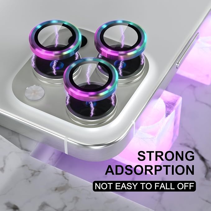 Choiche Compatible for iPhone 16 Pro/iPhone 16 Pro Max Camera Lens Protector