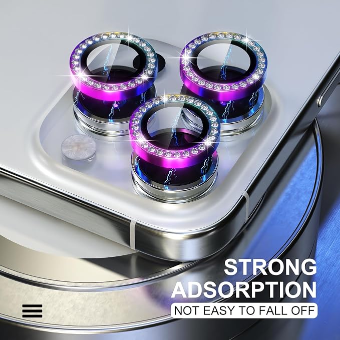Choiche Compatible for iPhone 15 Pro/iPhone 15 Pro Max Camera Lens Protector