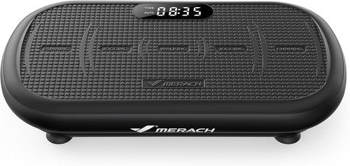MERACH Vibration Plate Exercise Machine - 440 Lbs Capacity | Bluetooth & Silicone Pedal for Weight Loss