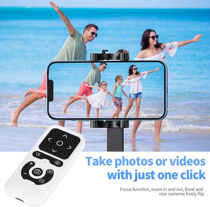 Wireless Camera Remote Control for iPhone, Control Phone Camera Shutter and Zoom