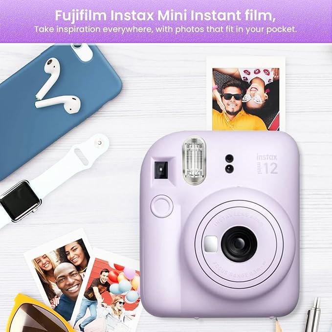 Fujifilm INSTAX MINI 12 Blue Bundle 2025)