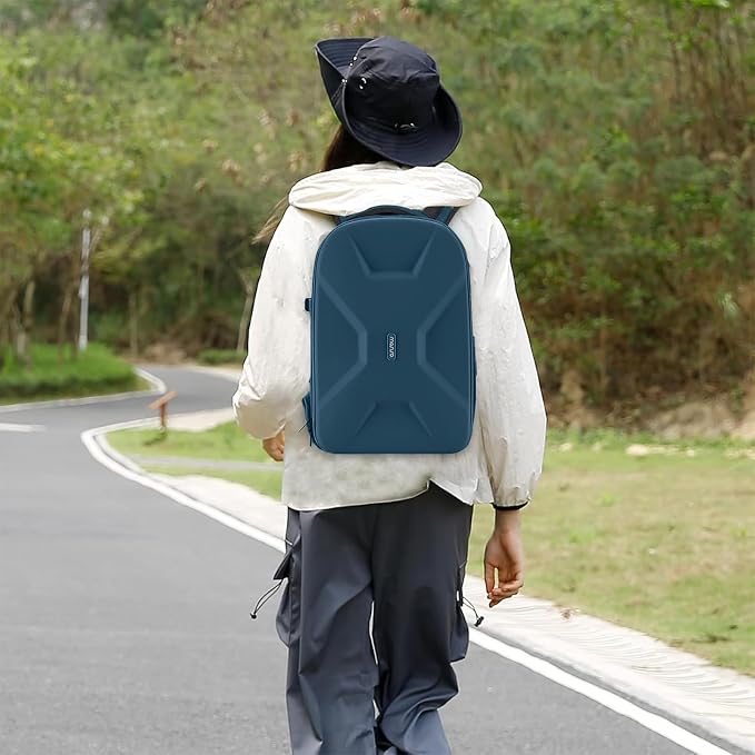 MOSISO Camera Backpack, DSLR/SLR/Mirrorless Photography Camera Bag Full Open