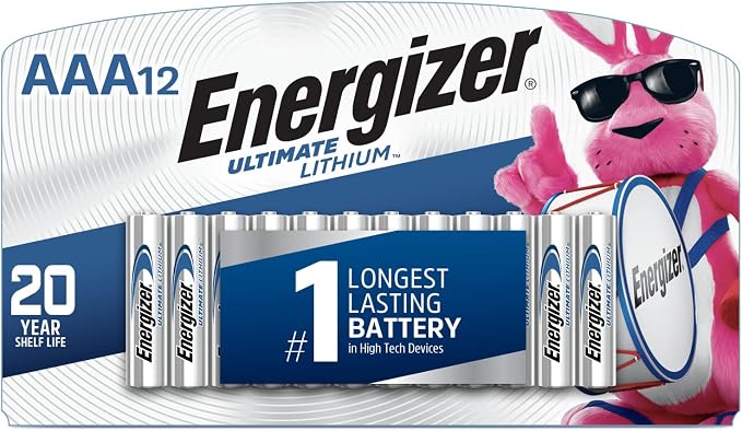 Energizer AAA Batteries, Ultimate Lithium Triple A Battery