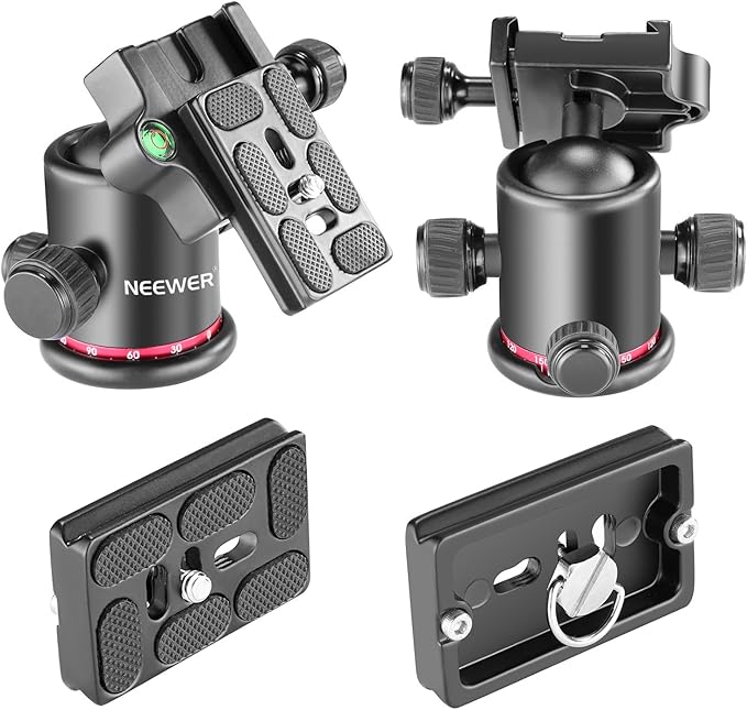 Neewer Professional Metal 360 Degree Rotating Panoramic Ball Head