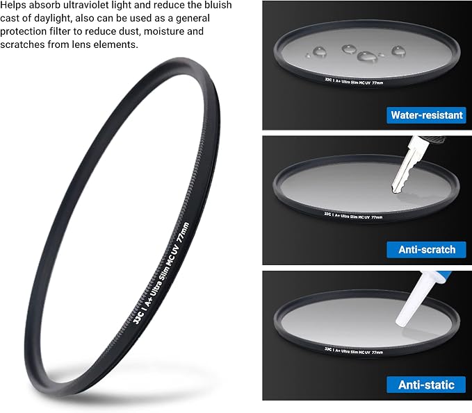 JJC Multi-Coated 82mm UV Filter