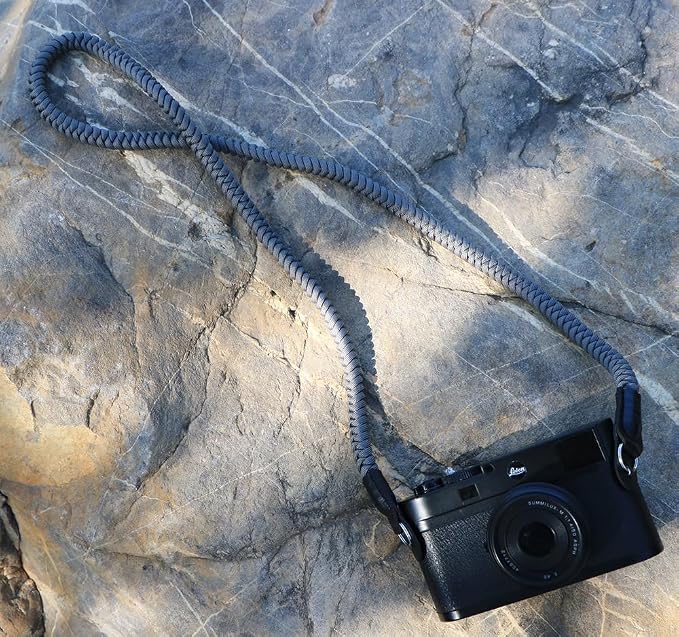 Paracord Woven Camera Neck Shoulder Strap Belt Hand Compatible