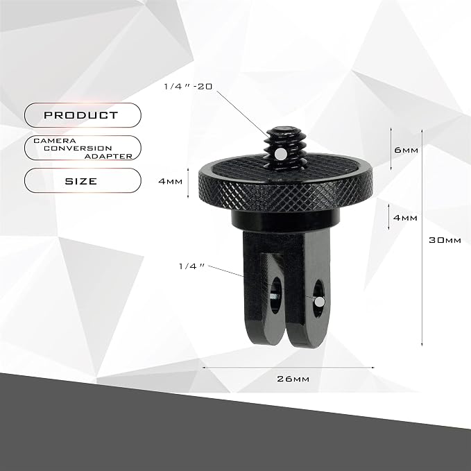 Niewalda Aluminum Camera Tripod Mount Adapter, Suitable