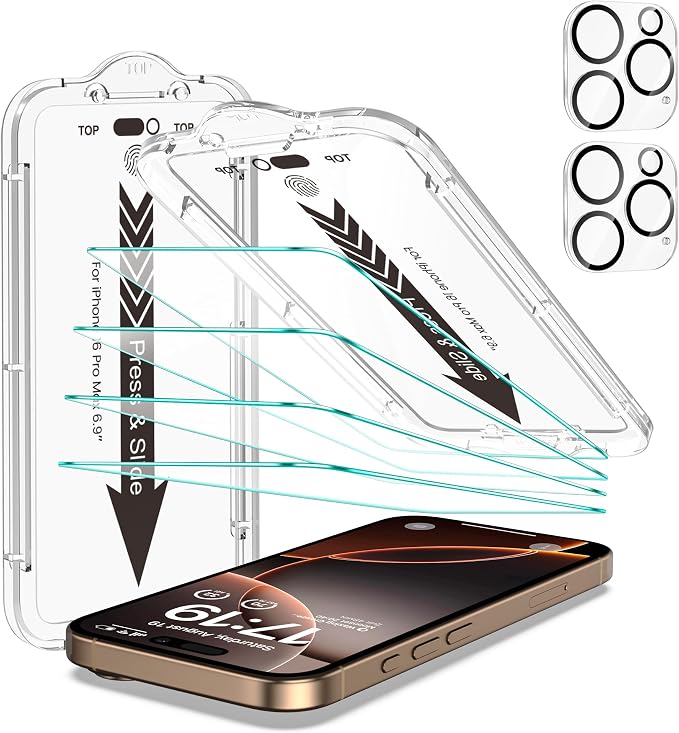 EZ-GLAZ 4-Pack Screen Protector
