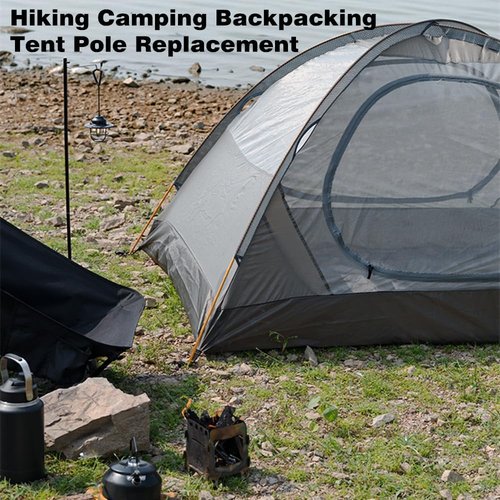 Aluminum Tent Poles - 2 Pack 11.8 ft 7001 Alloy Replacement Bars for Hiking & Camping