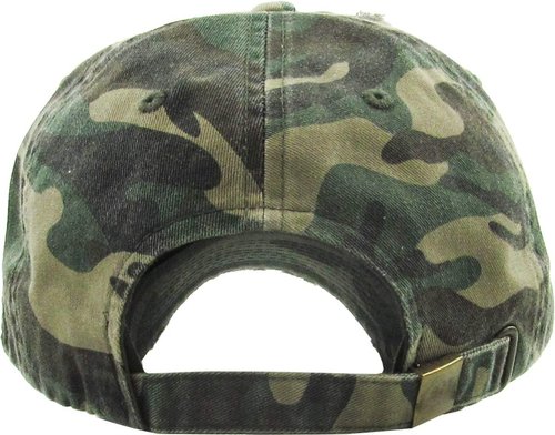 KBETHOS Vintage Distressed USA Military Baseball Cap - Adjustable Thin Blue & Red Line Dad Hat
