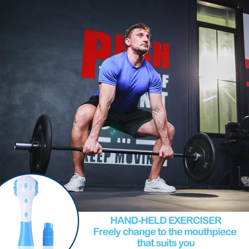 EXCYINSI Hand-Held Fitness Exercise Trainer - Exerciser for Muscle Training, Easy to Use for Practice to Improve Fitness