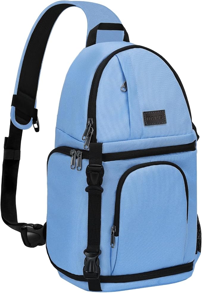 MOSISO Camera Sling Bag, DSLR/SLR/Mirrorless Camera Case Shockproof Photography