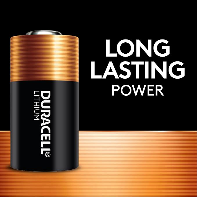 Duracell 123 Lithium Battery, 123 3 Volt High Power Lithium Battery