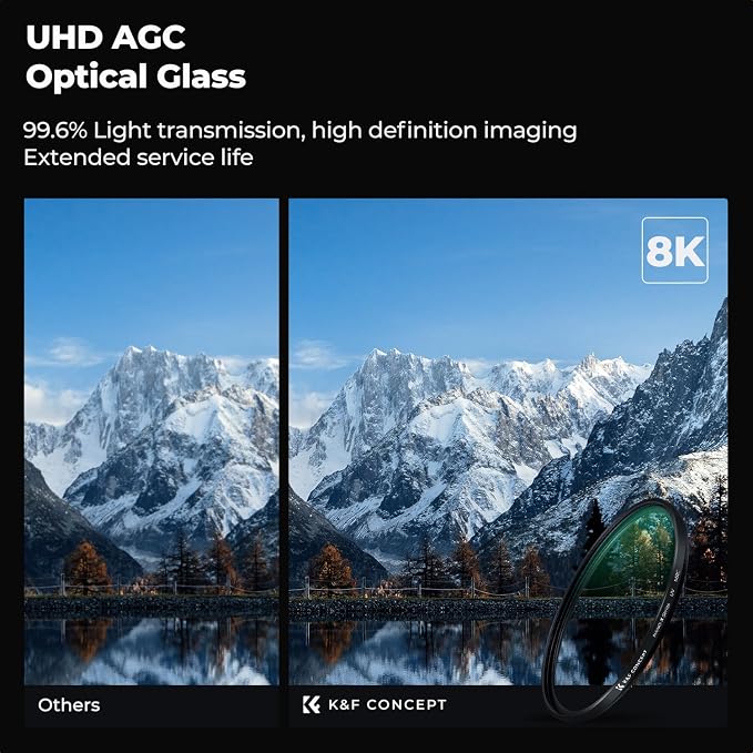 K&F CONCEPT 55mm MC UV Protection Filter