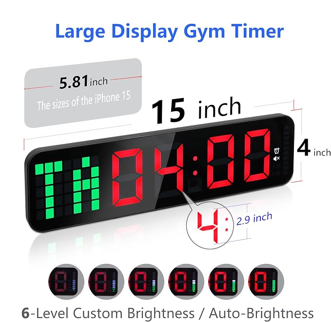 LUCORB Gym Timer