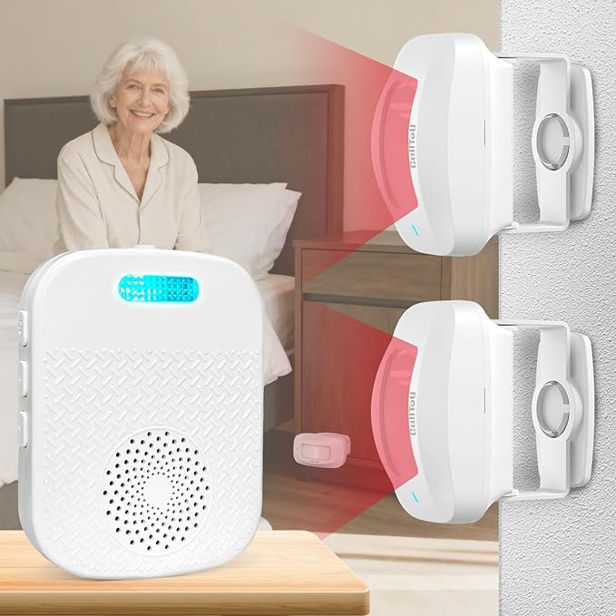 CallToU Bed Alarm for Elderly Adults Sensor Alarm and Fall Prevention for