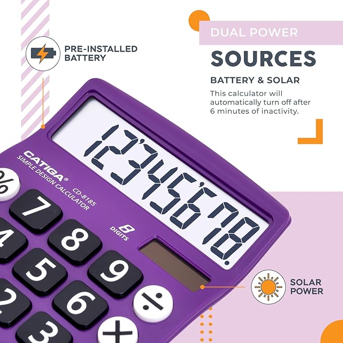CATIGA Desktop Calculator 8 Digit