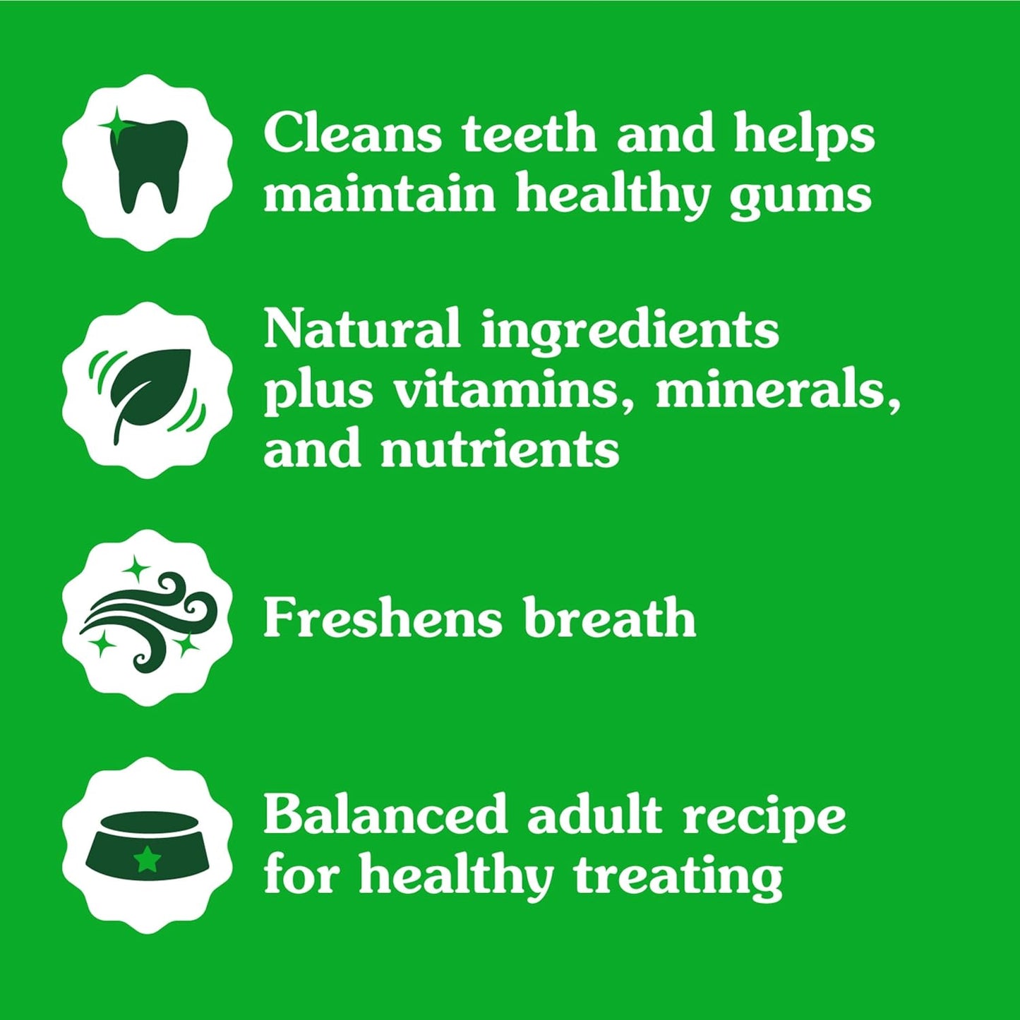 Greenies Original Large Dental Dog Treats, 27 oz. Pack (17 Treats)