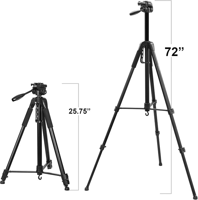 Ravelli APLT6 72" Light Weight Aluminum Tripod,