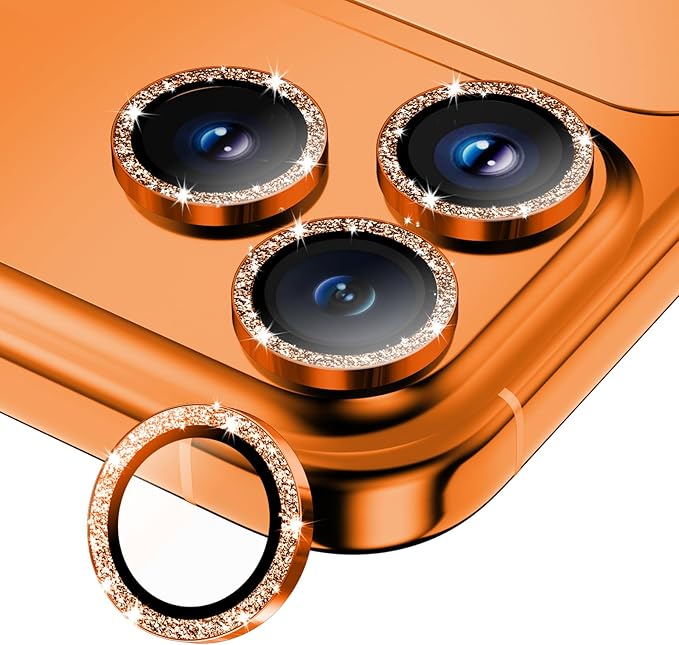 for iPhone 17 Pro/iPhone 17 Pro Max Camera Lens Protector, Tempered Glass