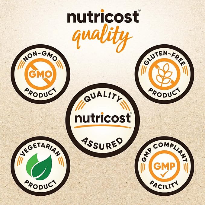Nutricost Organic Shiitake Mushroom Capsules 1000mg, 90 Servings - CCOF Certified Made with Organic, Vegetarian, Gluten Free, 500mg Per Capsule, 180 Capsules