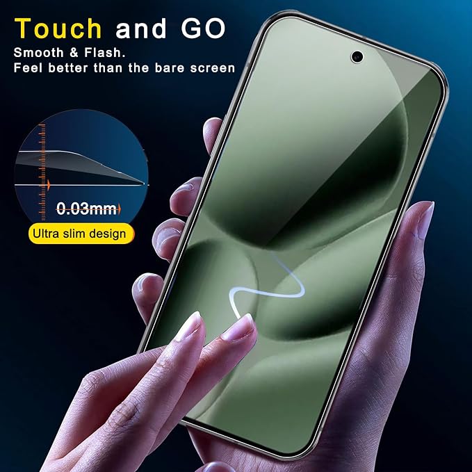 Ferilinso 3 Pack Privacy Screen Protector