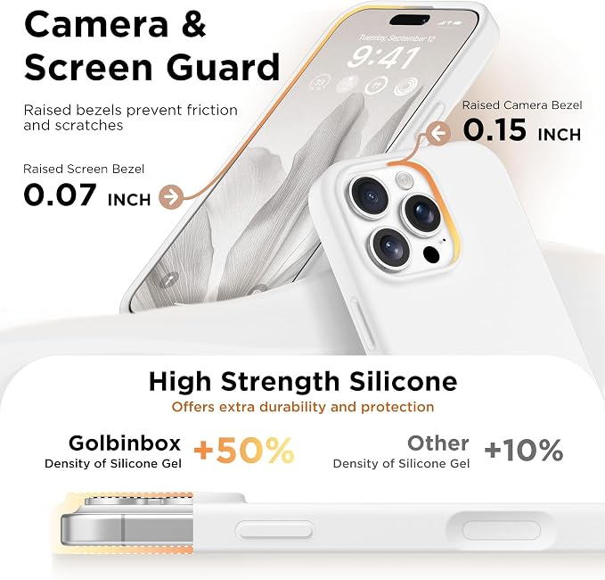 GolbinBox Magnetic for iPhone 16 Pro Max Case, Compatible