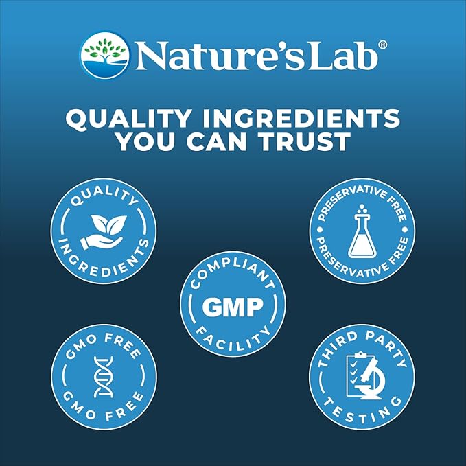 Nature's Lab Hyaluronic Acid with Biocell Collagen and MSM - Skin Hydration, Joint Health - 120 Capsules (40 Day Supply)