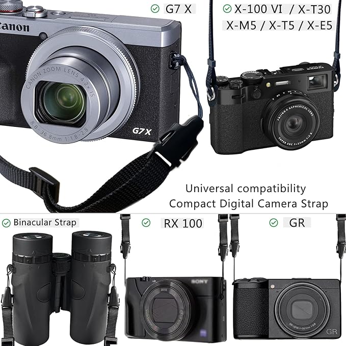 Camera Neck Strap Thin, Binocular Strap