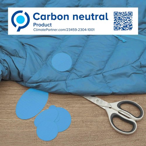 aZengear Repair Patches - Waterproof Self-Adhesive for Jackets, Tents, Shoes & More | 11 Pcs Turquoise
