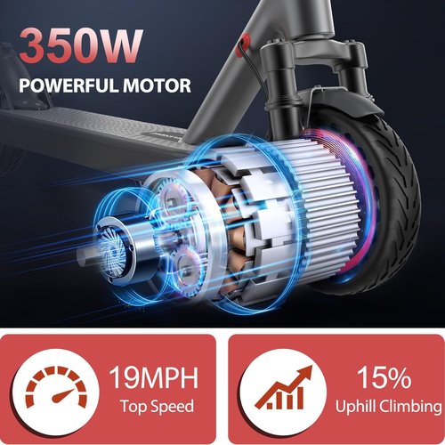 Maxshot Electric Scooter - High-Speed Folding E-Scooter with Dual Suspension & Long Range | 8.5" to 14" Tires