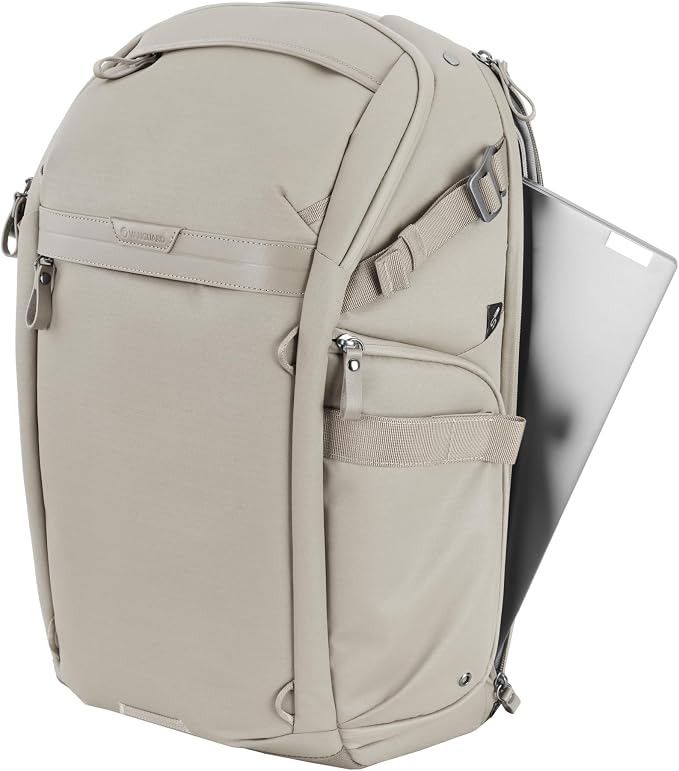 VANGUARD VEO Metro B30L Camera & Everyday Backpack – Fits 70–200mm Attached