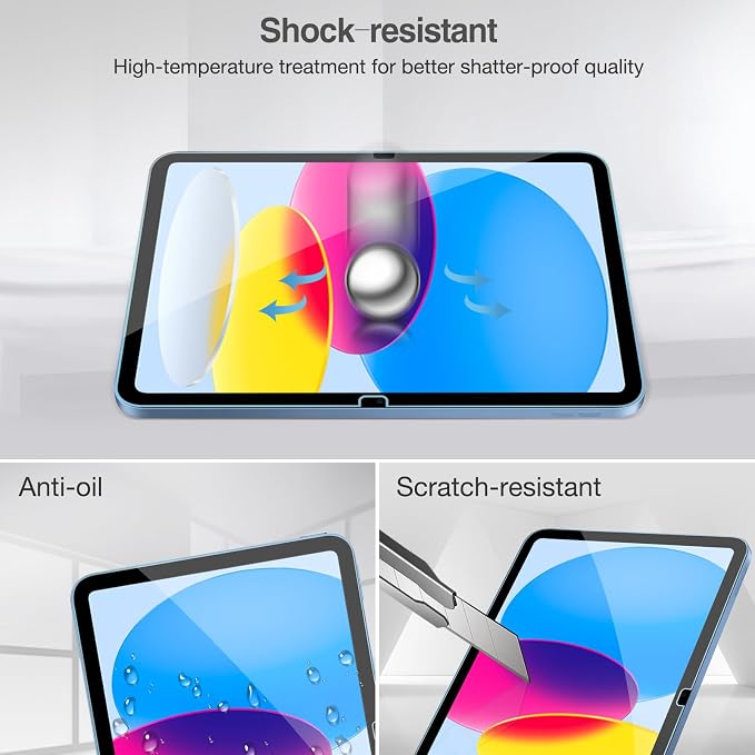 ProCase 2+3 Pack Tempered Screen Protector