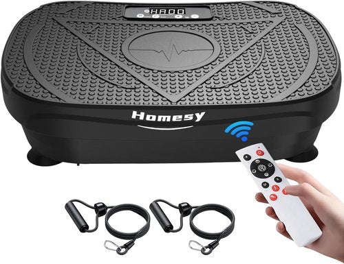 Homesy Vibration Plate - Full Body Shake Exercise Machine for Lymphatic Drainage | Home Fitness Equipment