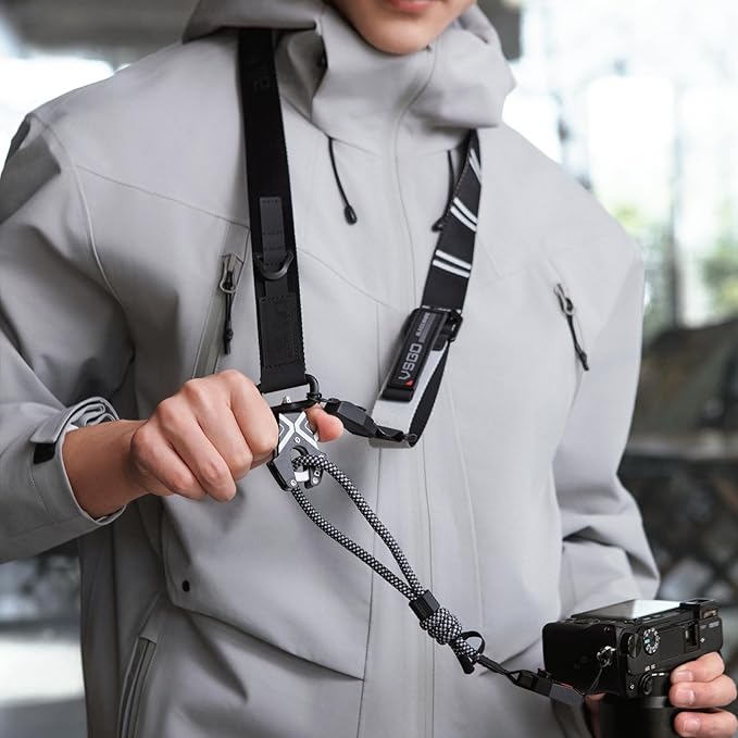 VSGO Urban Camera Strap – Quick Release, Anti-Twist, Comfortable Nylon Sling