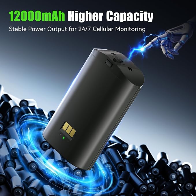 Lesaps 2-Pack 12000mAh Replacement Battery
