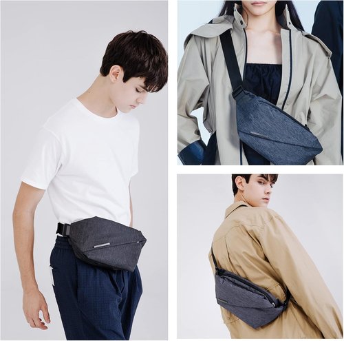 NIID-R0 Sling Bag - Versatile Chest Bag for Men & Women | Crossbody, Shoulder, Fanny Pack for Travel & Gym