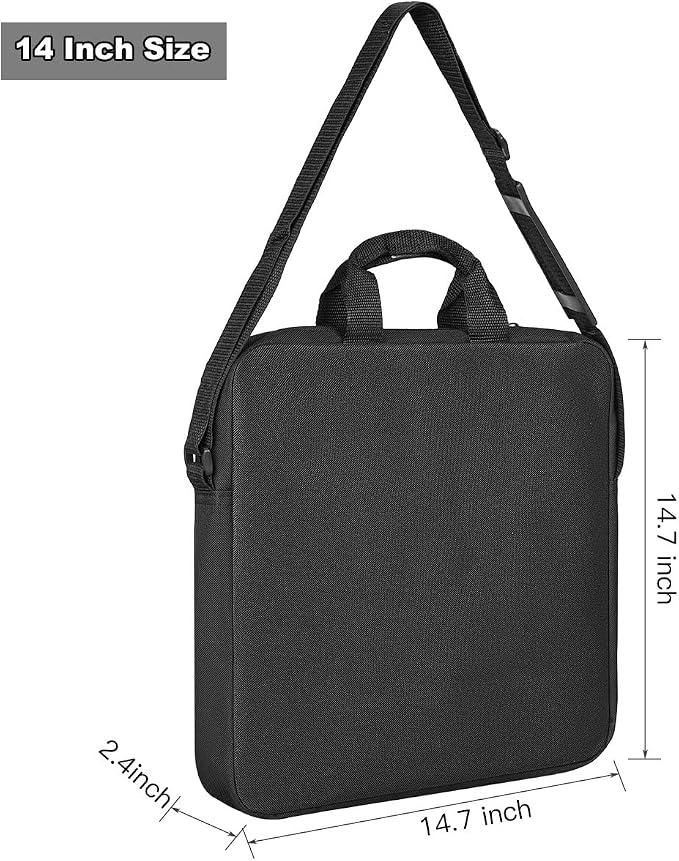 Photography Carrying Bag for 12" Ring Light, 12 x 12 inch Selfie Ring Light