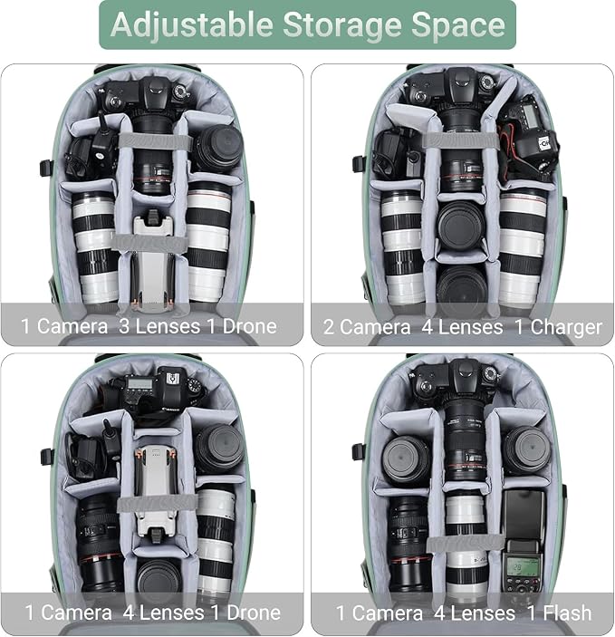 MOSISO Camera Backpack, DSLR/SLR/Mirrorless Photography Backpack, Camera Bag