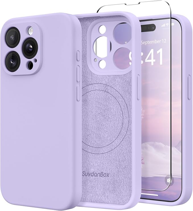 Magnetic for iPhone 15 Pro Case, Compatible
