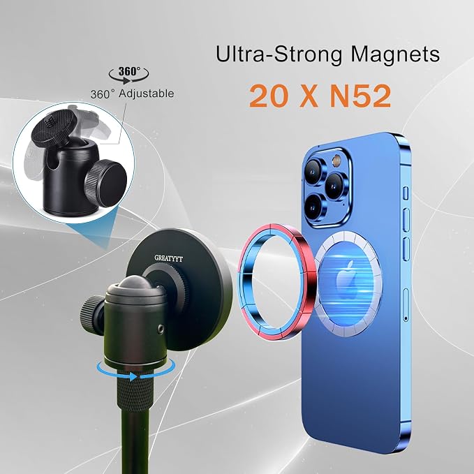 Monopod and Tripod Selfie Stick to Record Golf Swing