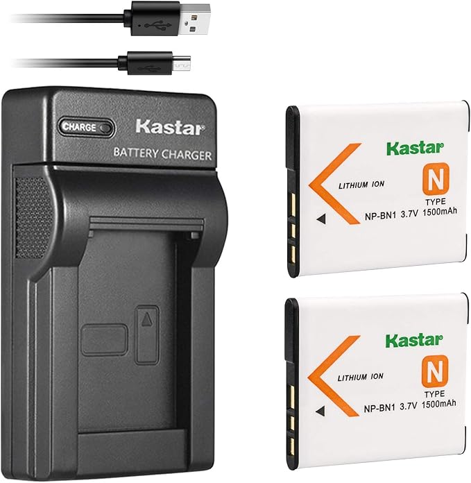 Kastar 2 Battery + Charger Replacement
