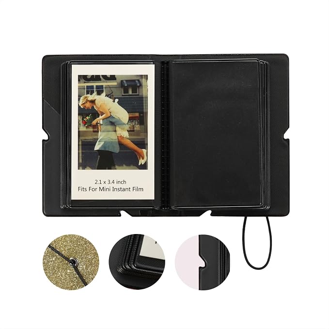 Mini 2x3 Small Polaroid Photo Album Book
