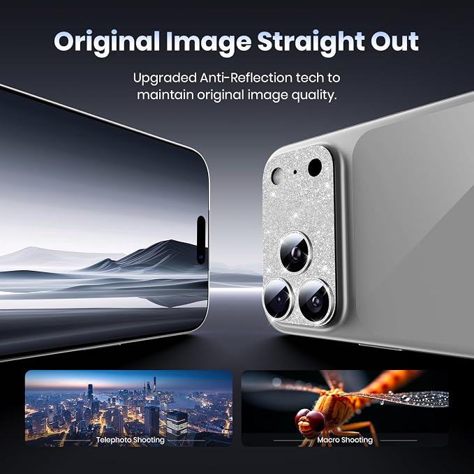 Hoerrye for iPhone 17 Pro Max Camera Lens Protector
