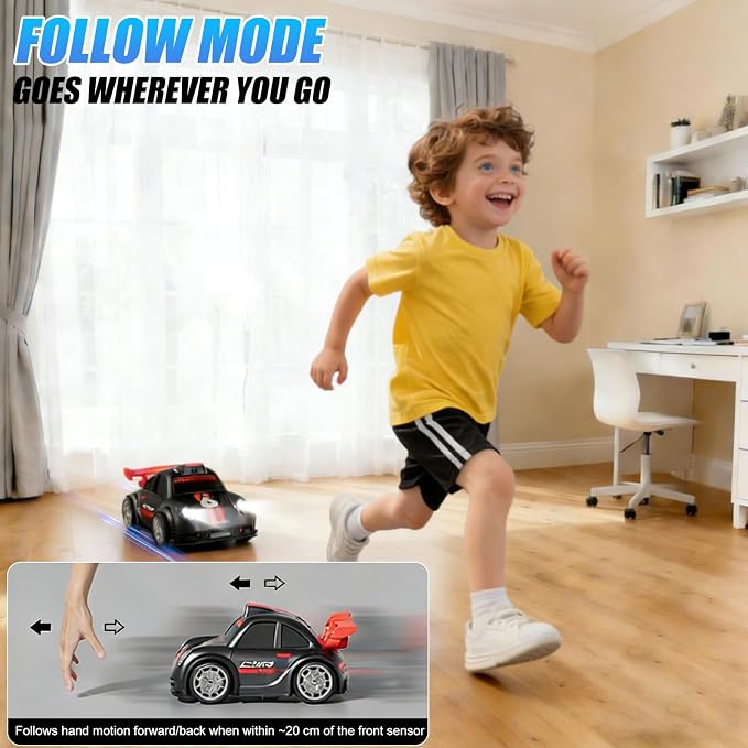 Mini RC Car with Camera, 2.4" Screen FPV Remote Control Car with 8G Card