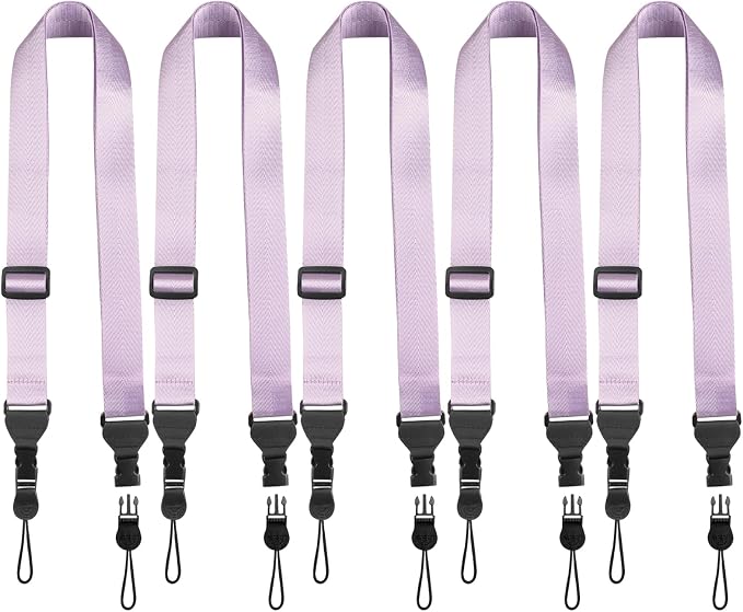 FIEIL 5 Pack Nylon iPad Strap, Adjustable Camera Neck Strap, Comfortable