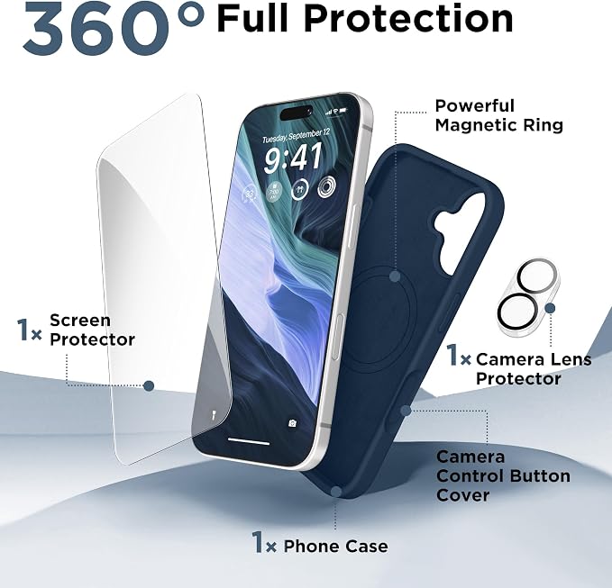 GolbinBox Magnetic for iPhone 17 Case, Compatible