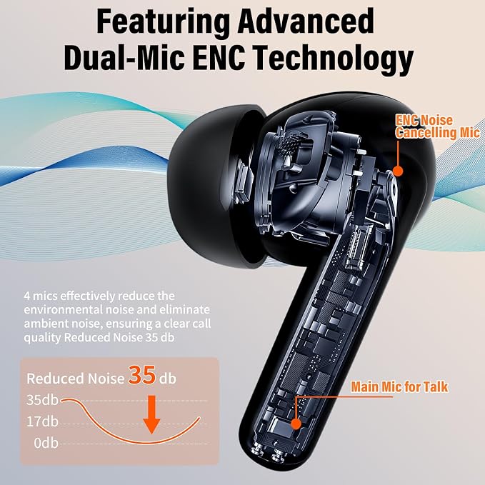 Ai Translation Earbuds Real Time, 165 Languages Translator Earbuds