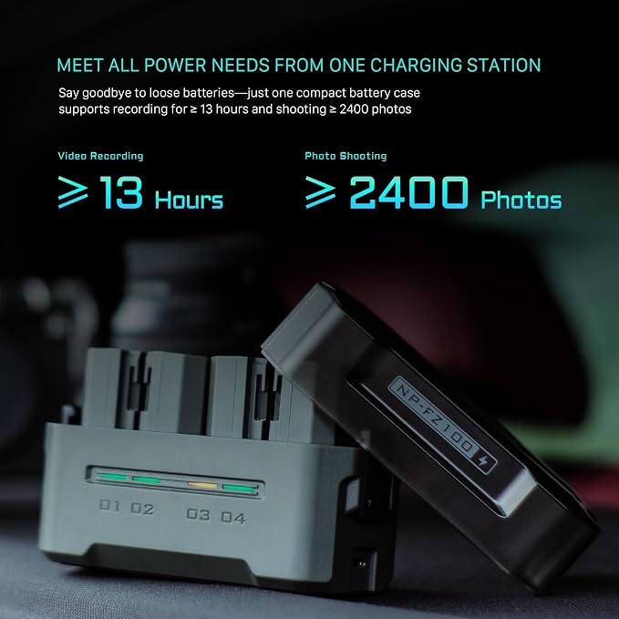 Tilta NP-FZ100 Portable Charging Station | Works